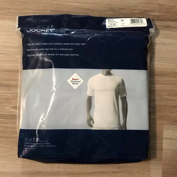 NWT Jockey | 3 Pack Men's Crew Neck T-Shirts - Picture 2 of 2